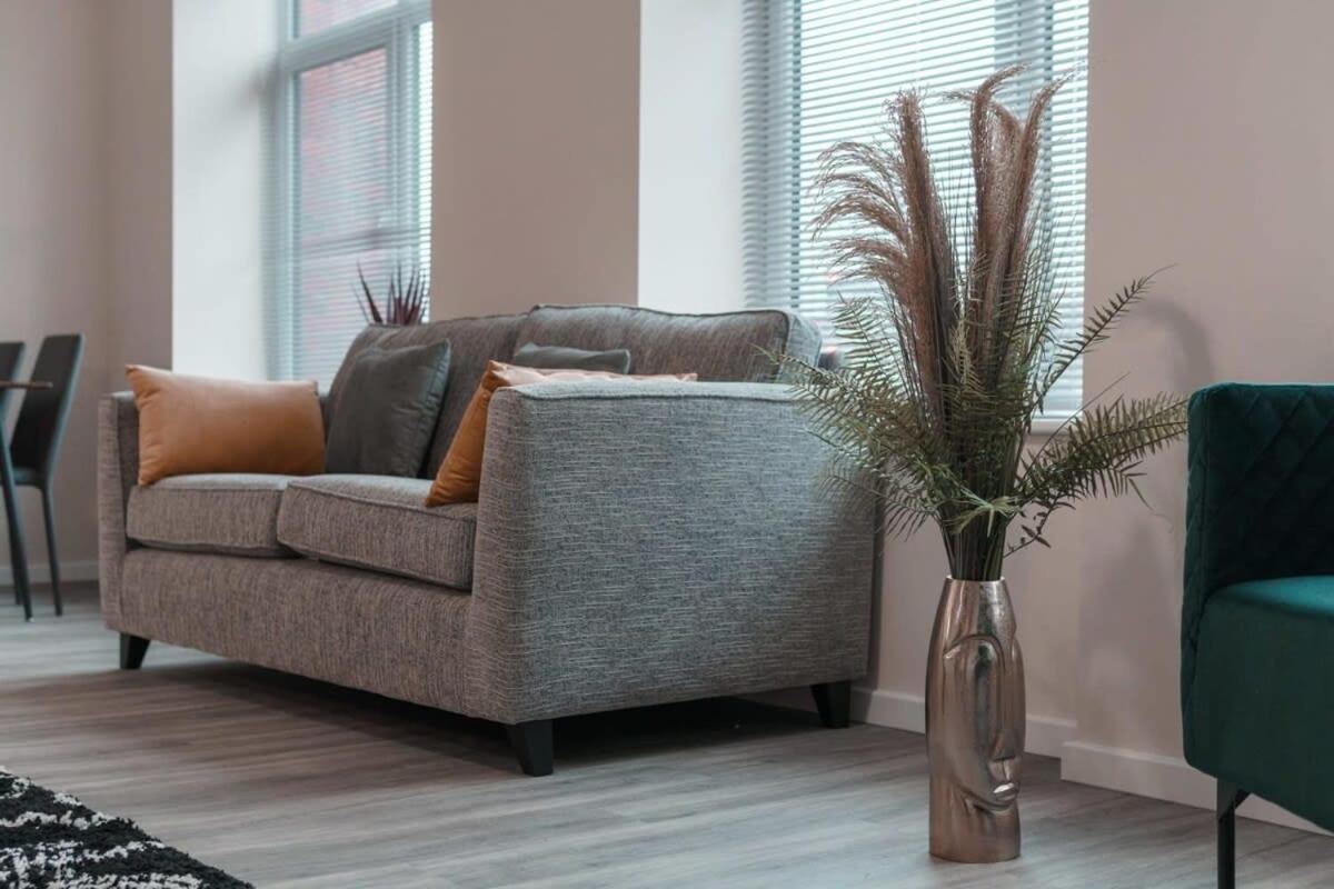 Contemporary 2 Bed Manchester Apartment - Sleeps 4 Bagian luar foto